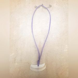 Shell rope necklace